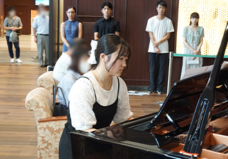 院内コンサートの様子