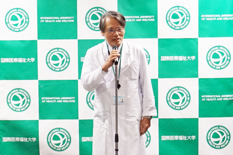 吉野病院長の謝辞